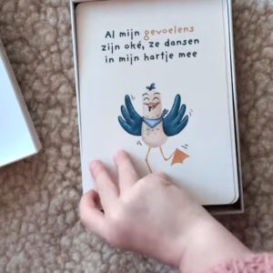 Affirmatiekaarten Mattie het Meeuwtje - kleuters 3 t_m 6 jaar - Stimuleer positieve gedachten, zelfvertrouwen en veerkracht - Video Overlay (1)