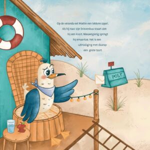 Mattie het Meeuwtje en zijn golvende gevoelens - Prentenboek kinderen - teaser 1